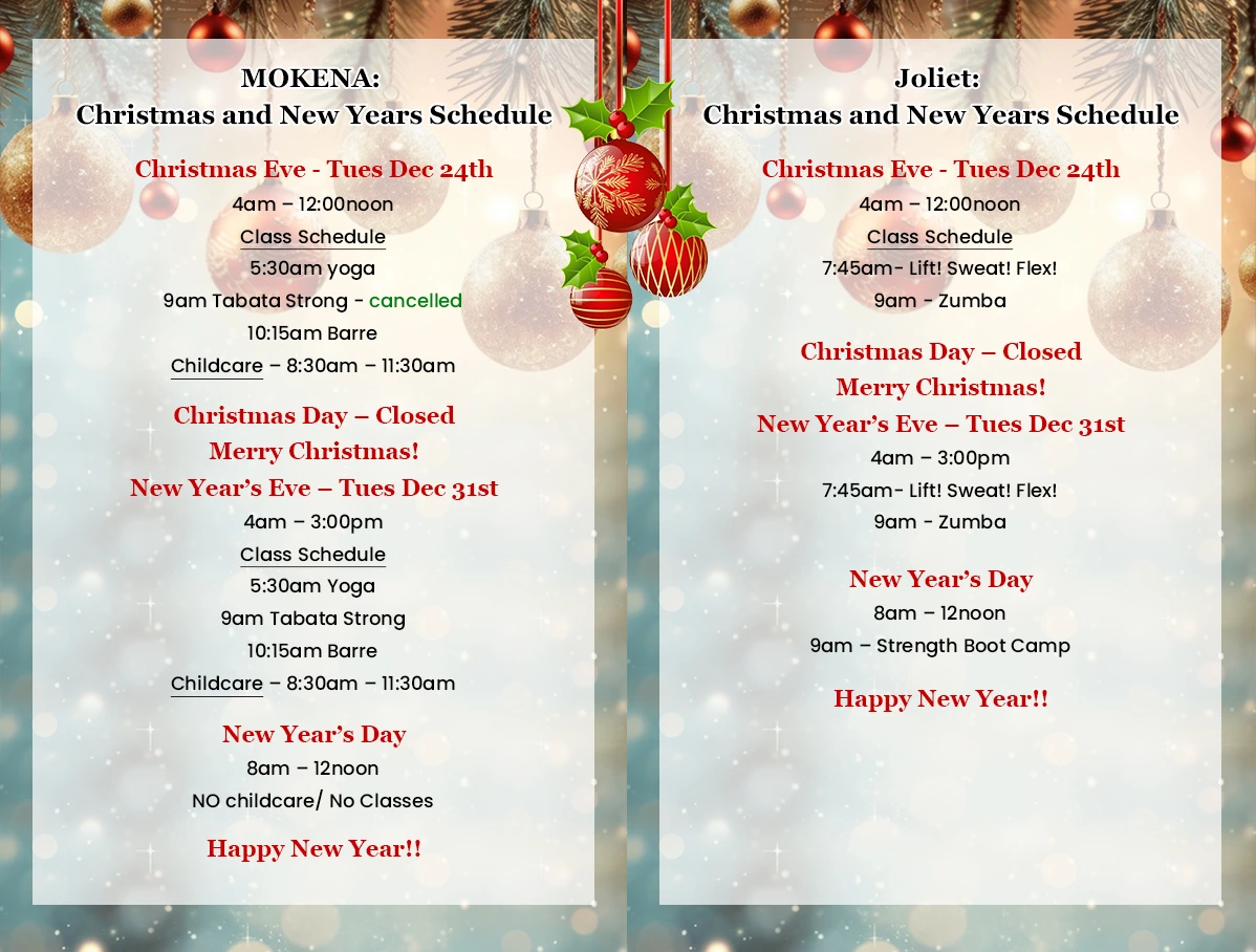 mokena-and-Joliet-holiday-schedule